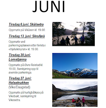 Turgruppe - juni